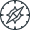 Line drawing of compass