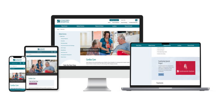 Concord Hospital Website