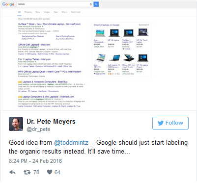 Image of Dr. Pete Meyers' retweet