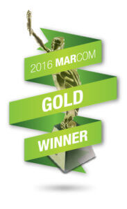 Marcom Gold Award Logo