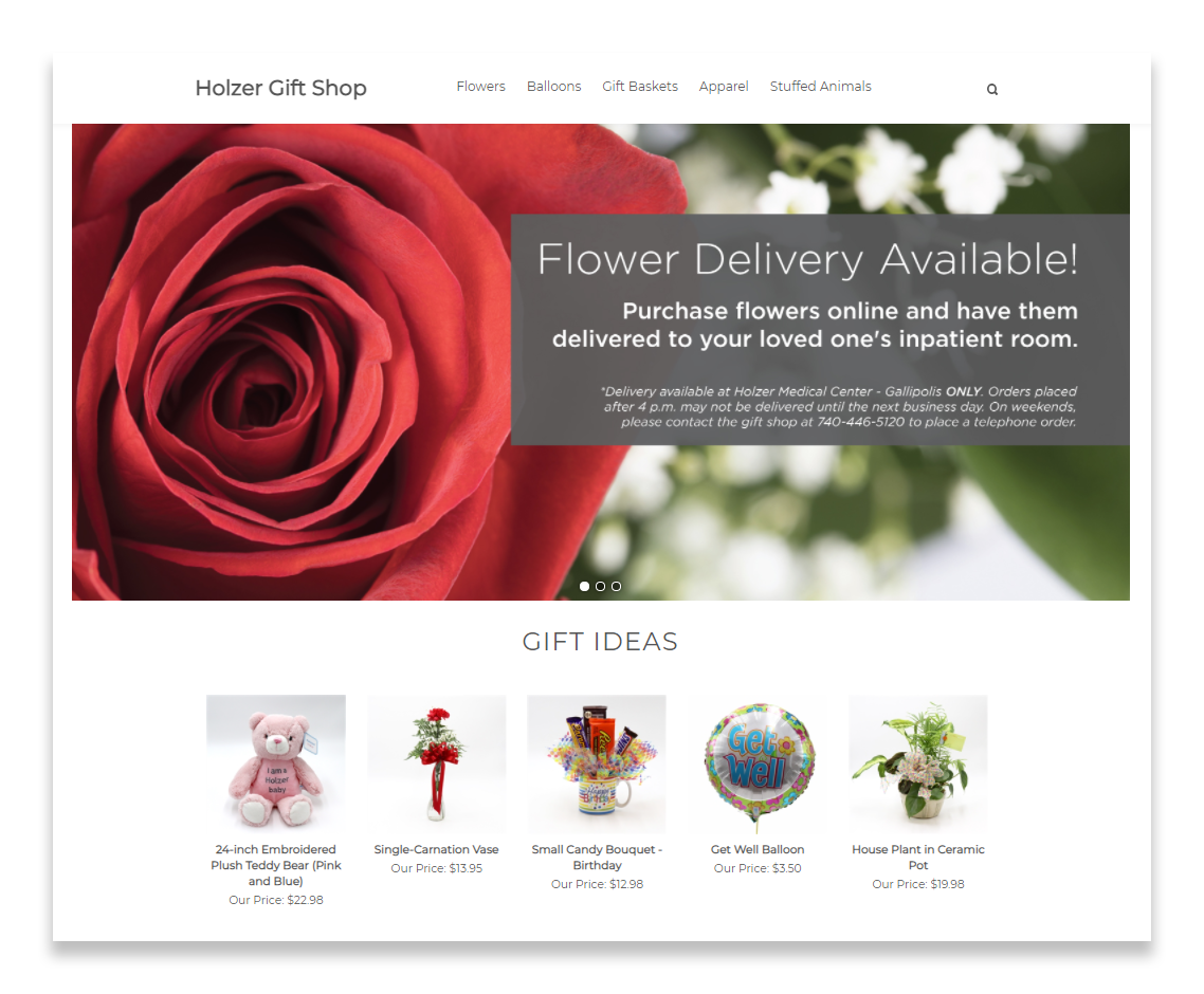 Holzer's Online Gift Shop