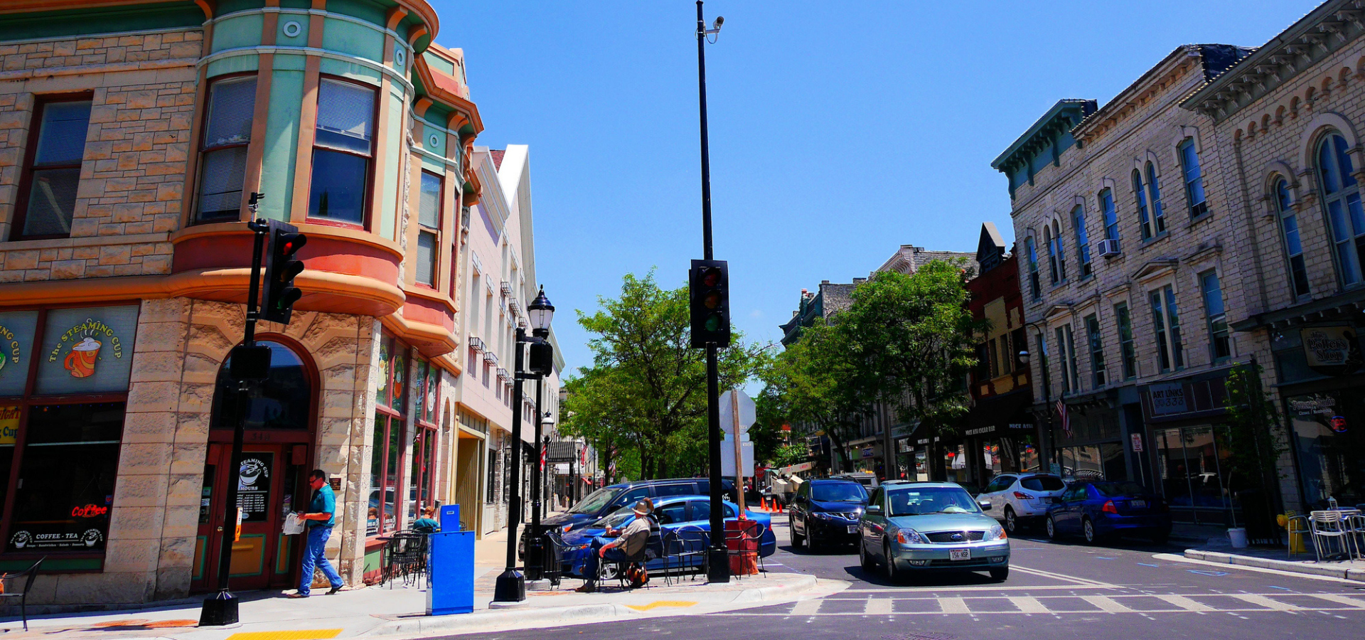 Street in Waukesha Washington