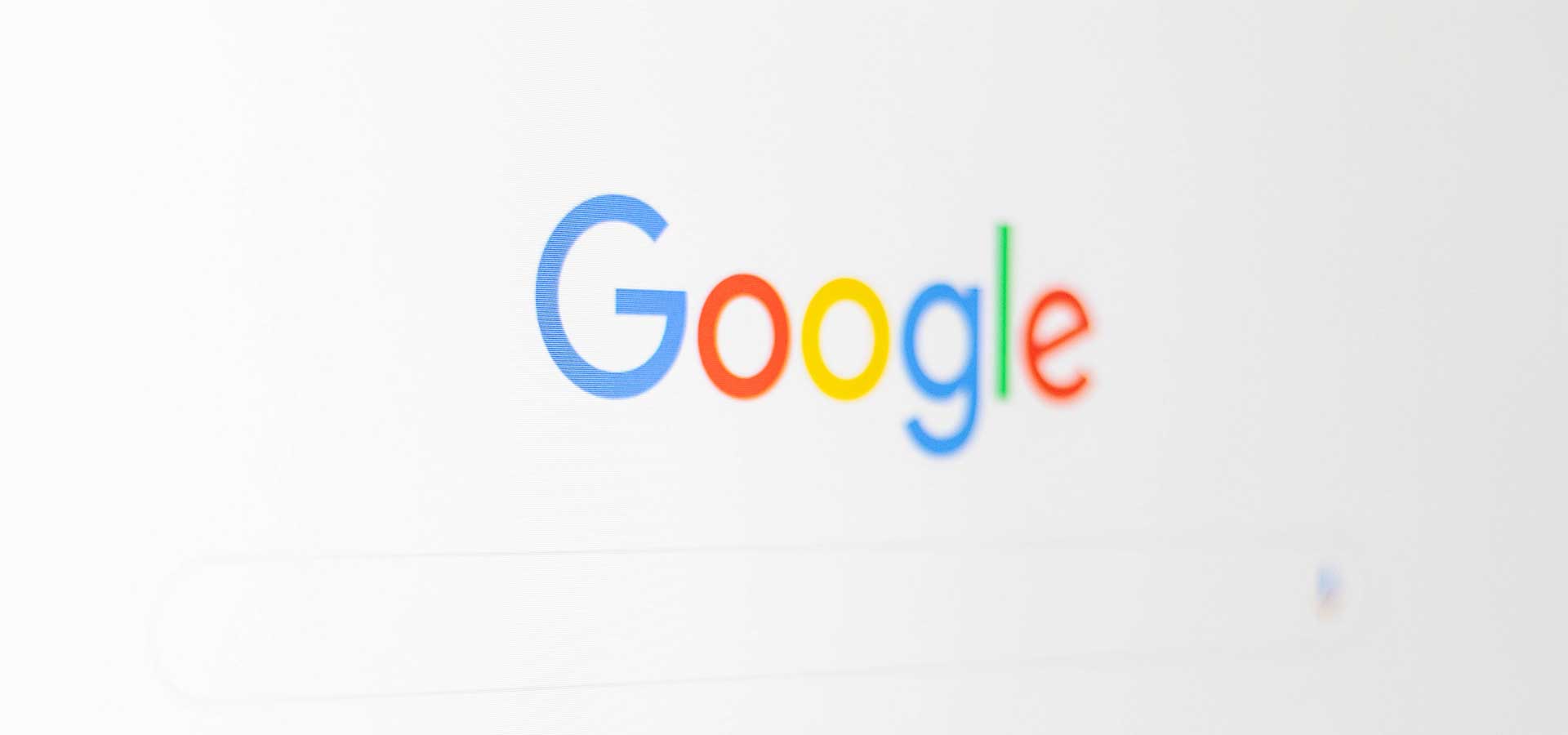 picture of google homepage