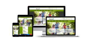 Avera Health Website in desktop, laptop, tablet, and mobile