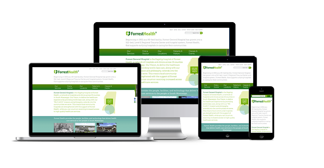 Health Library Website Integration | Forrest Health