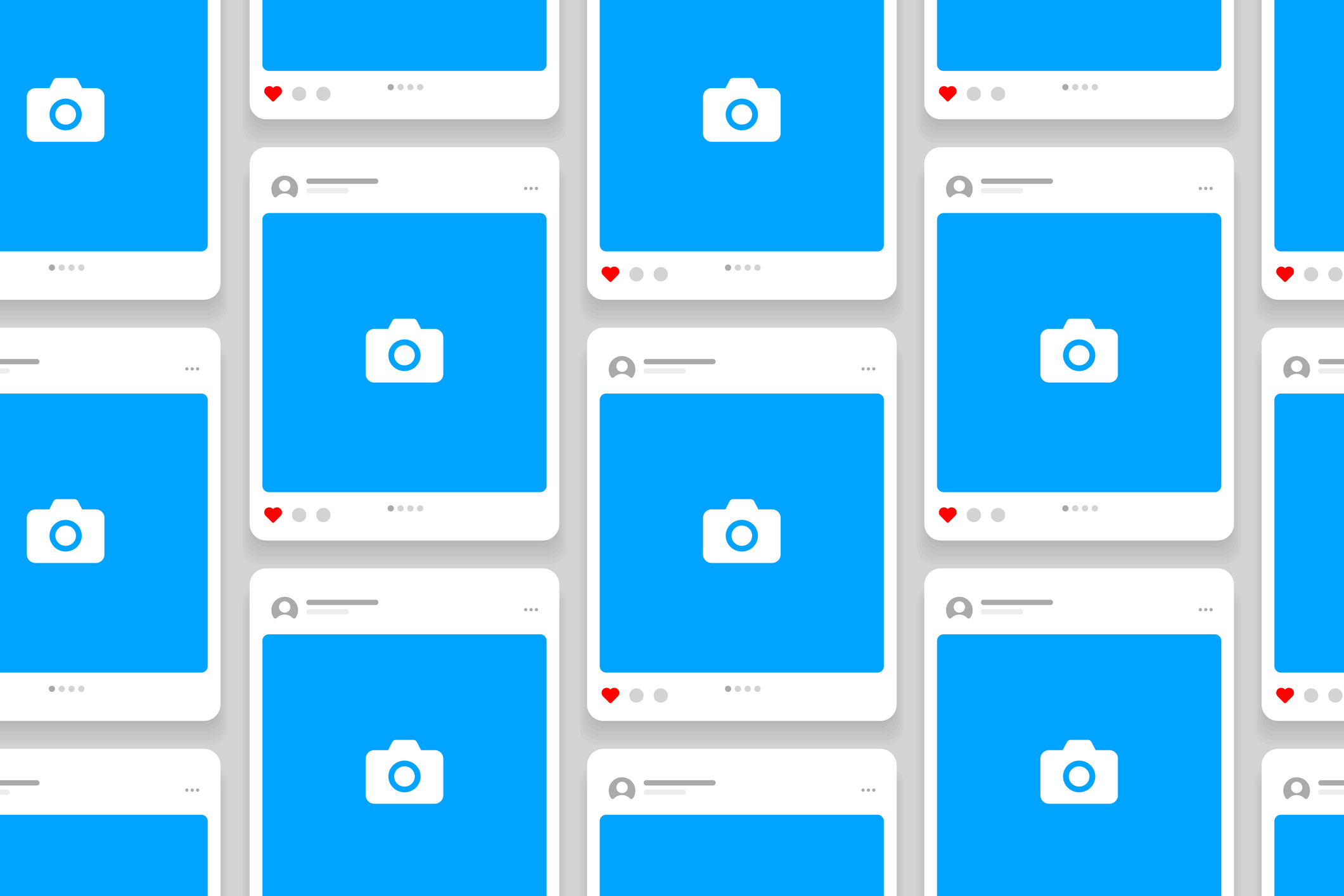 Instagram post layouts