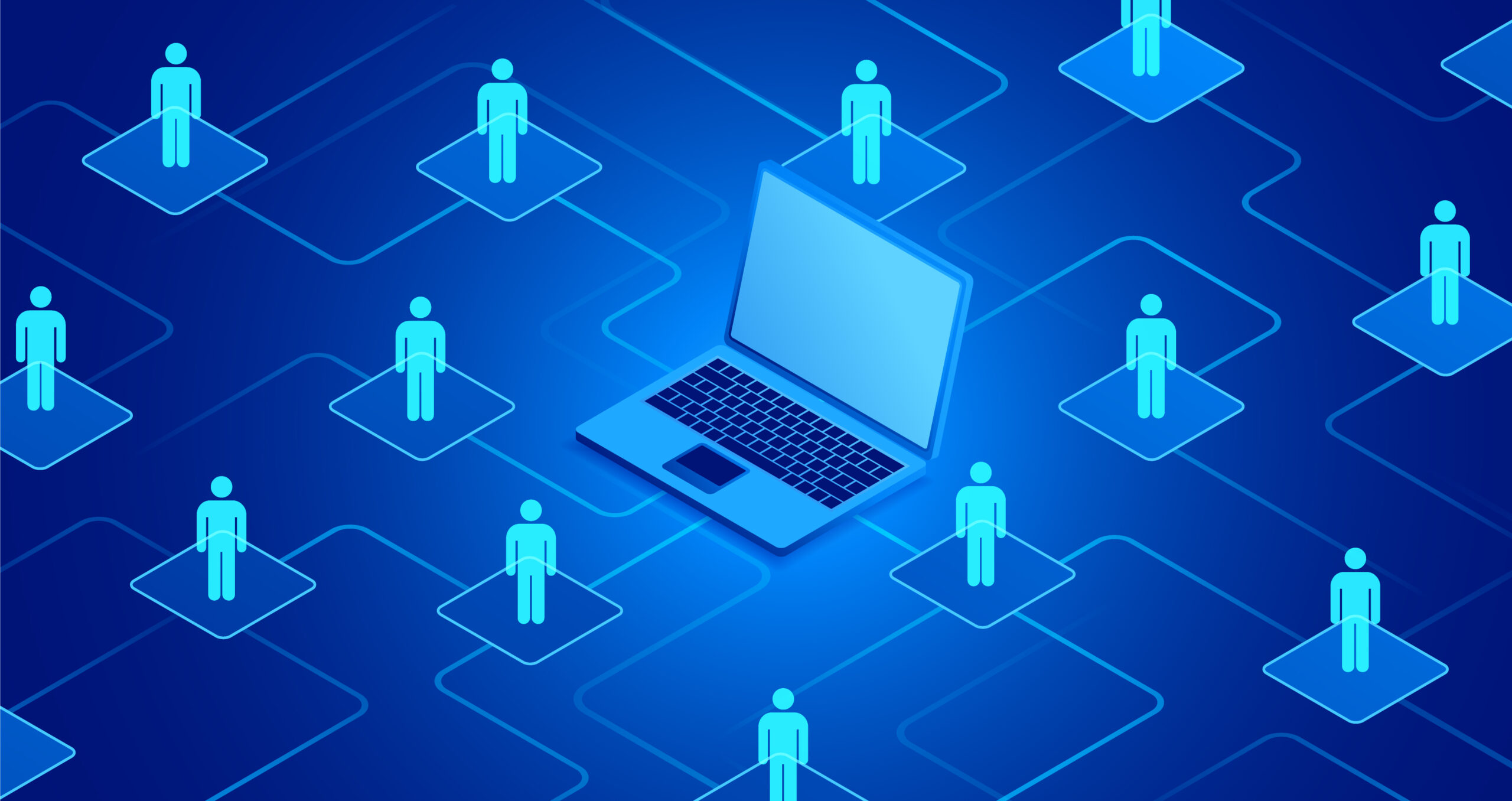 A healthcare intranet connecting employees through their computers