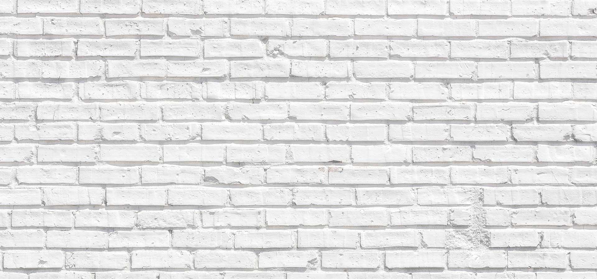 White brick wall