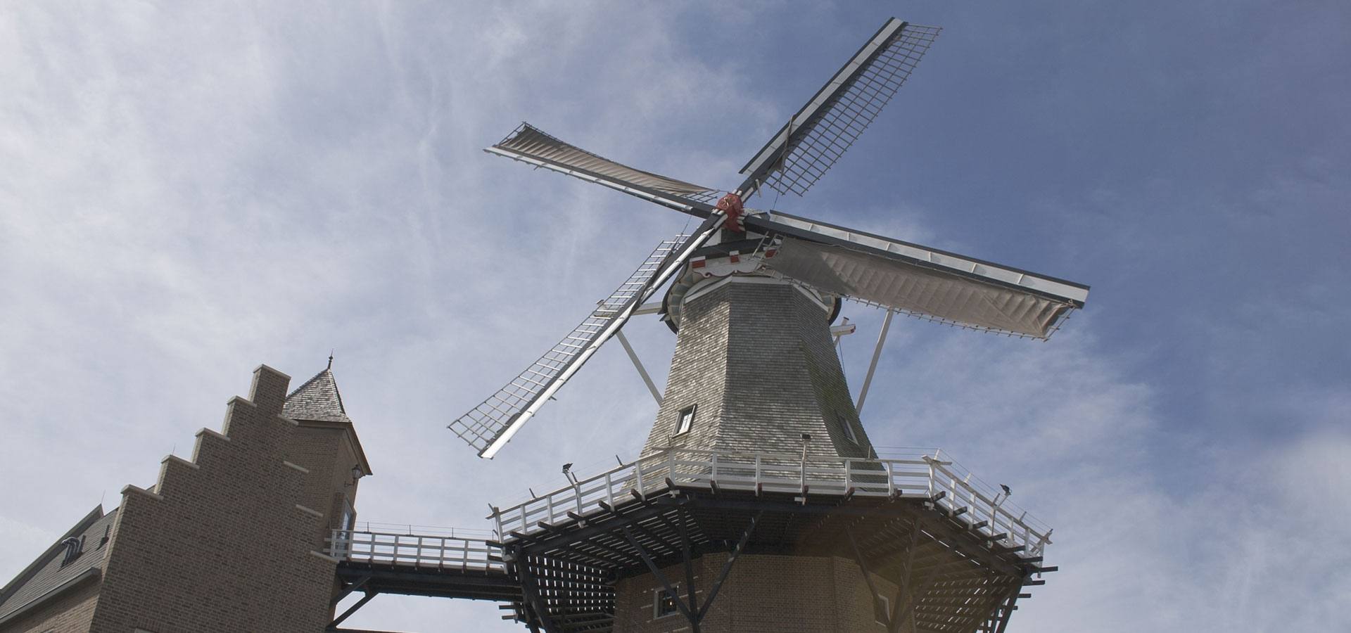 Historic windmill in Pella, Iowa.